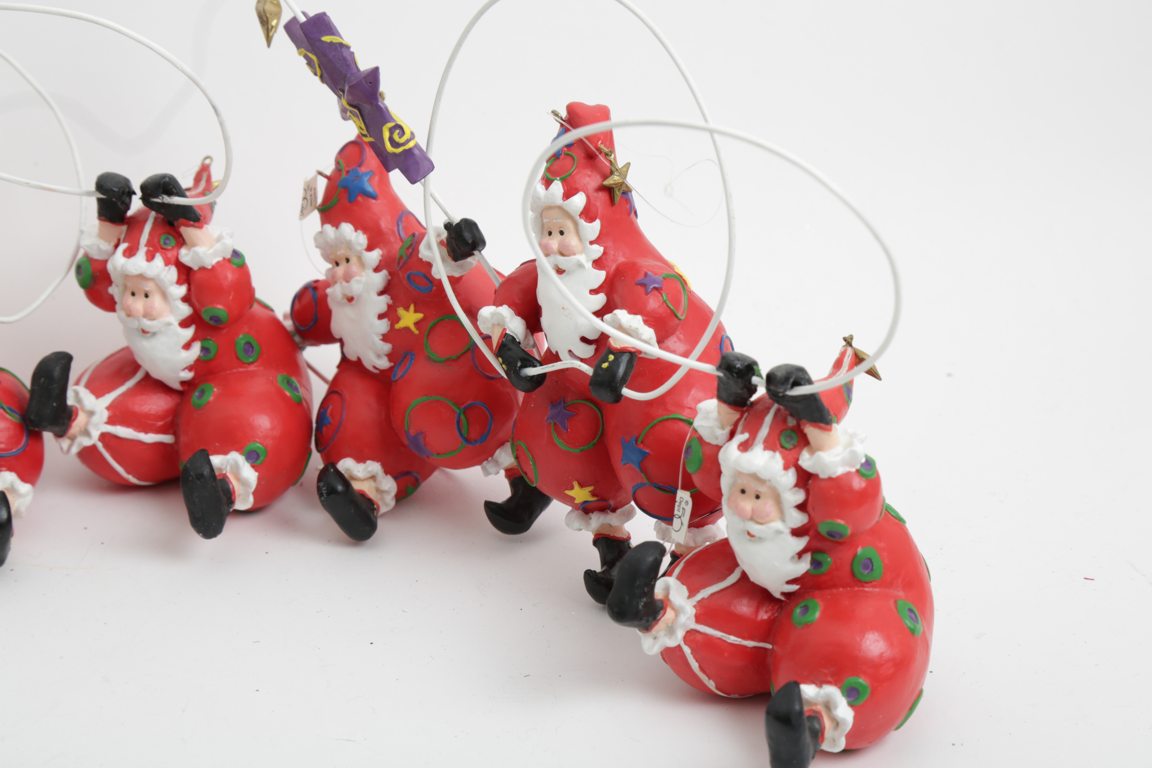 Department 56 Circus Santa Claus Ornaments