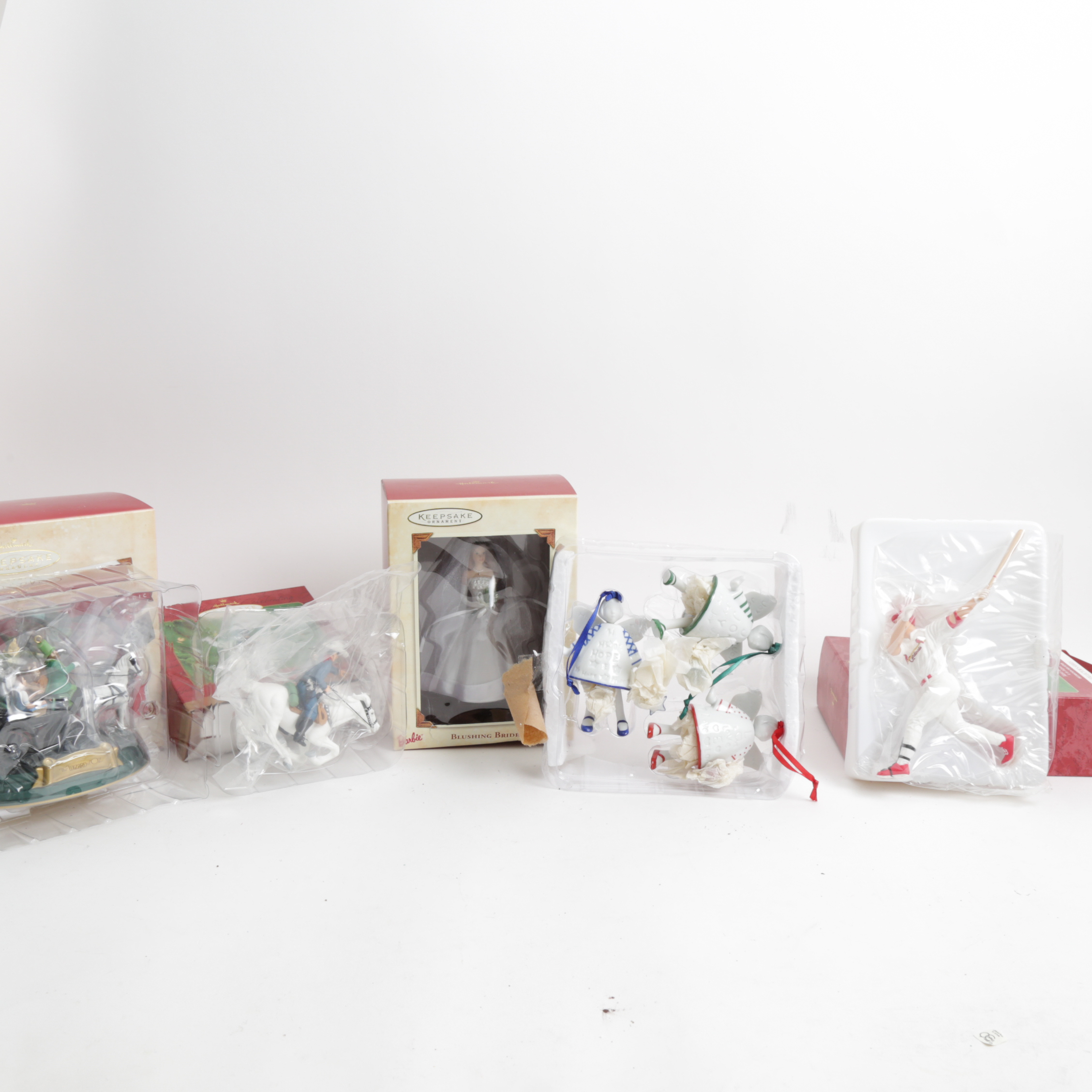 Five Hallmark Keepsake Ornaments