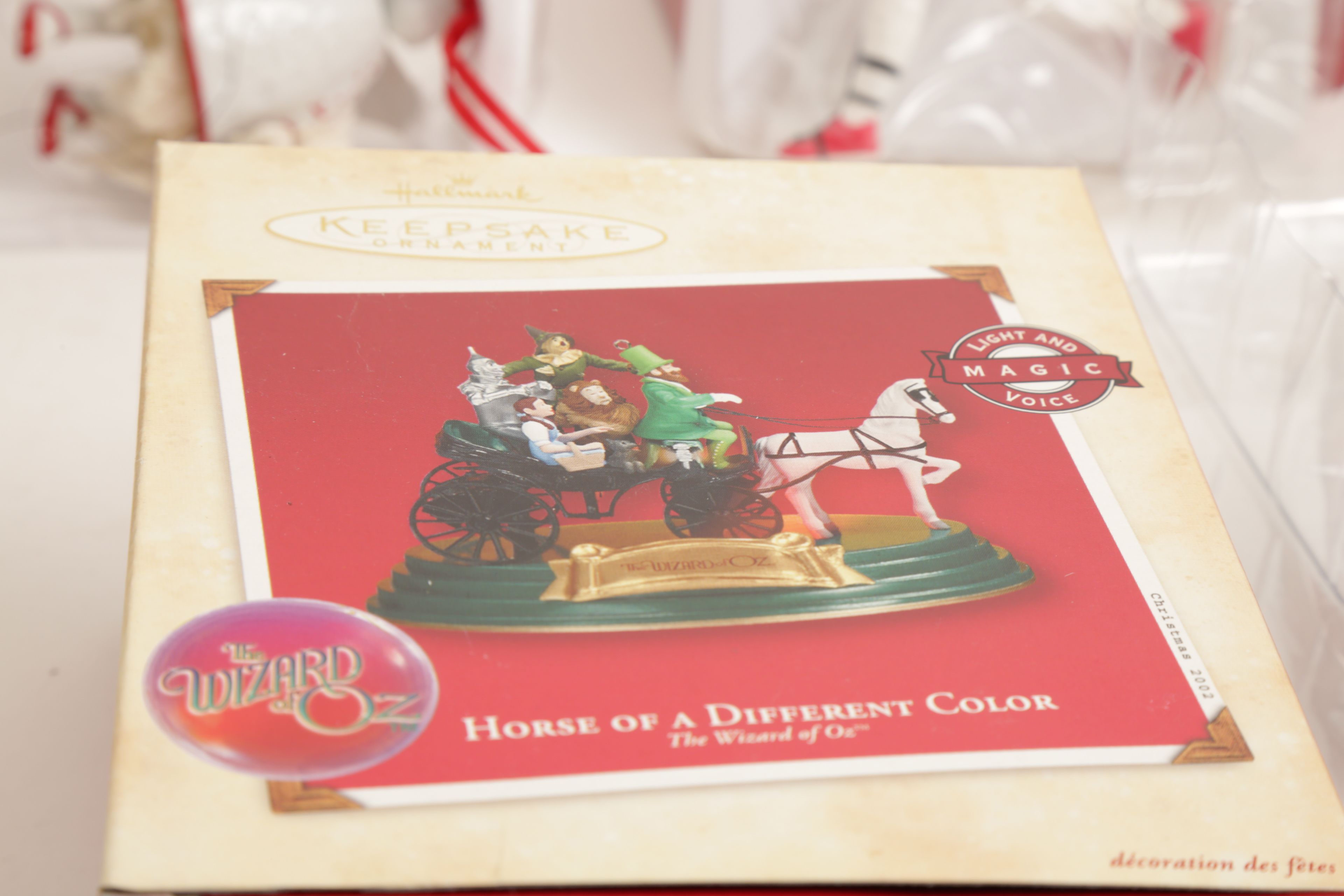 Five Hallmark Keepsake Ornaments