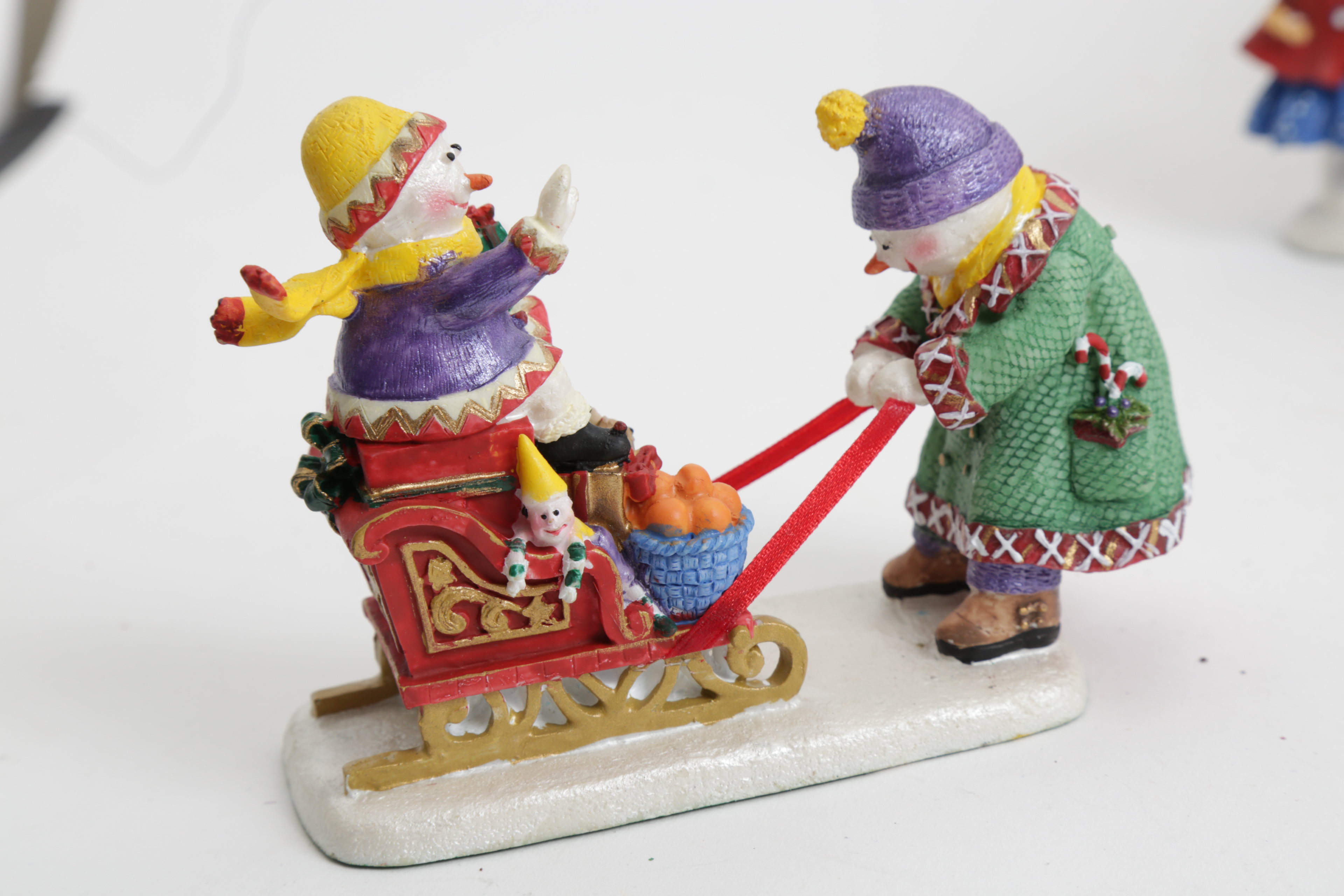 Set of Ingrid's Wintree Christmas Eve Figurines