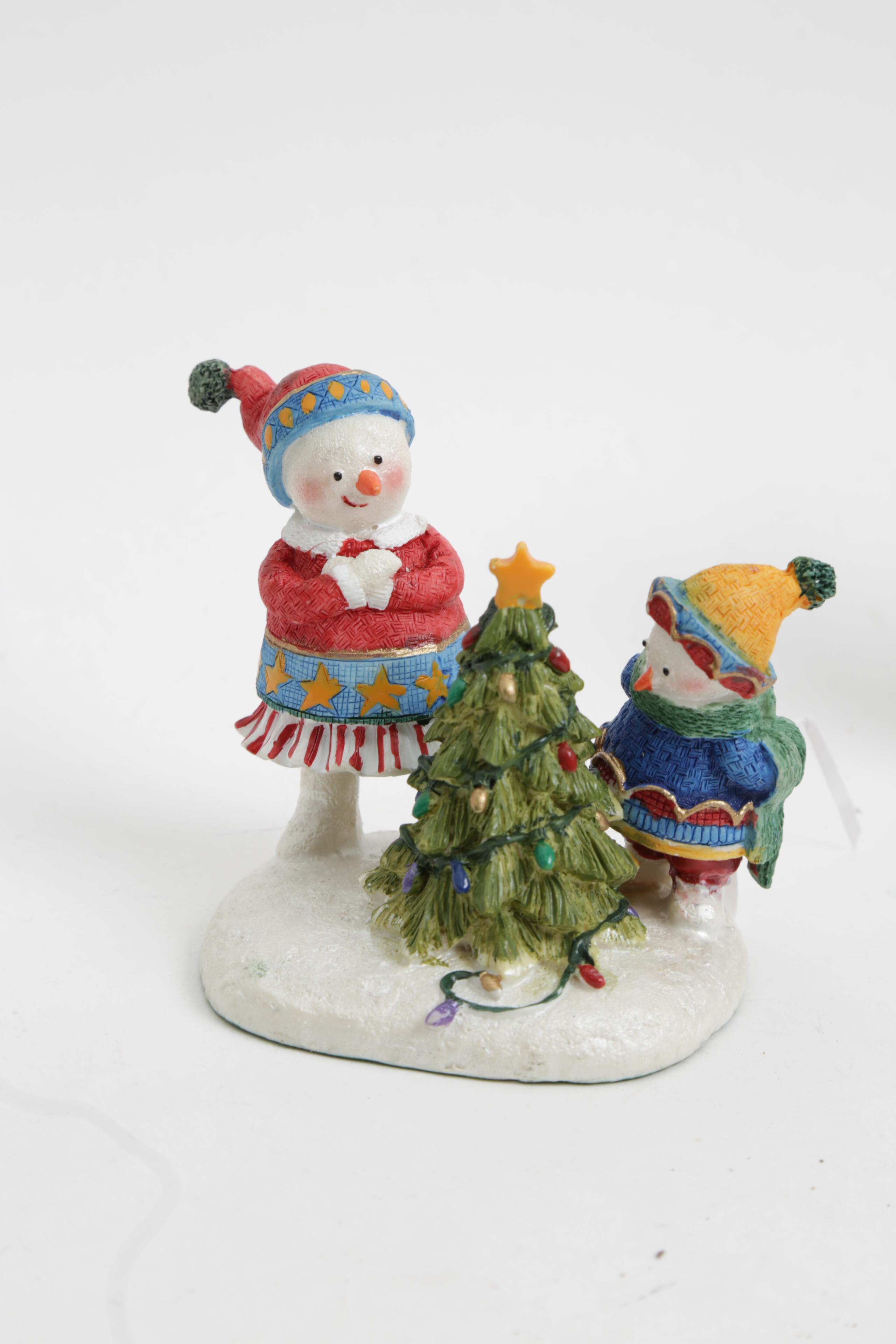 Set of Ingrid's Wintree Christmas Eve Figurines