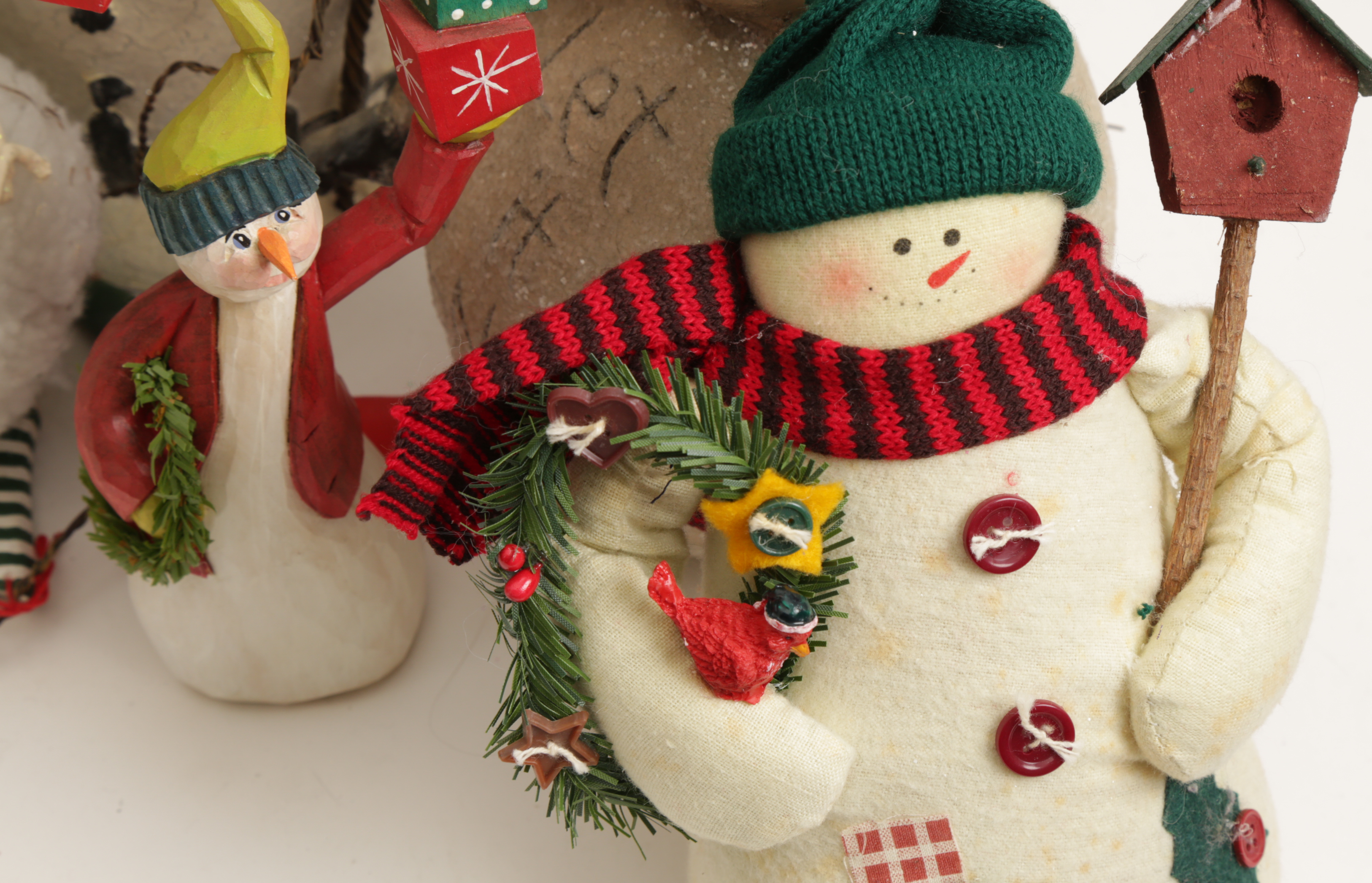 Assortment of Christmas Figurines