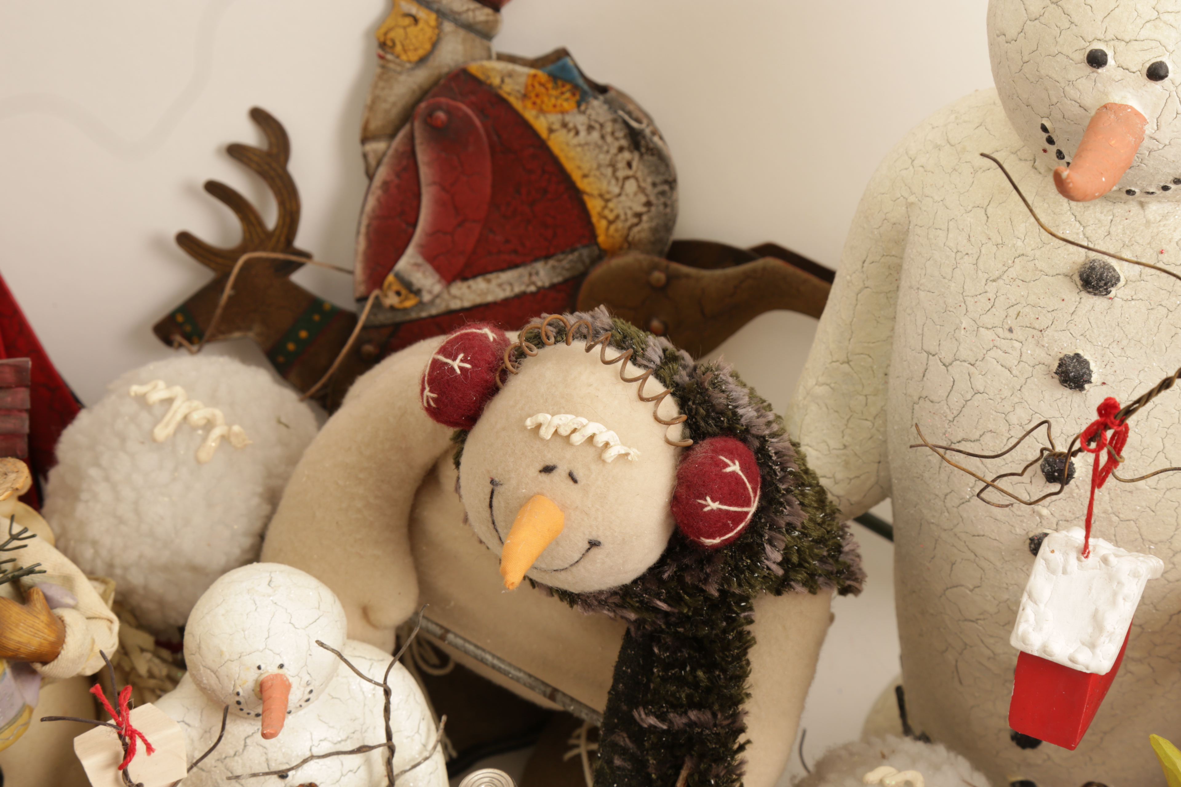 Assortment of Christmas Figurines