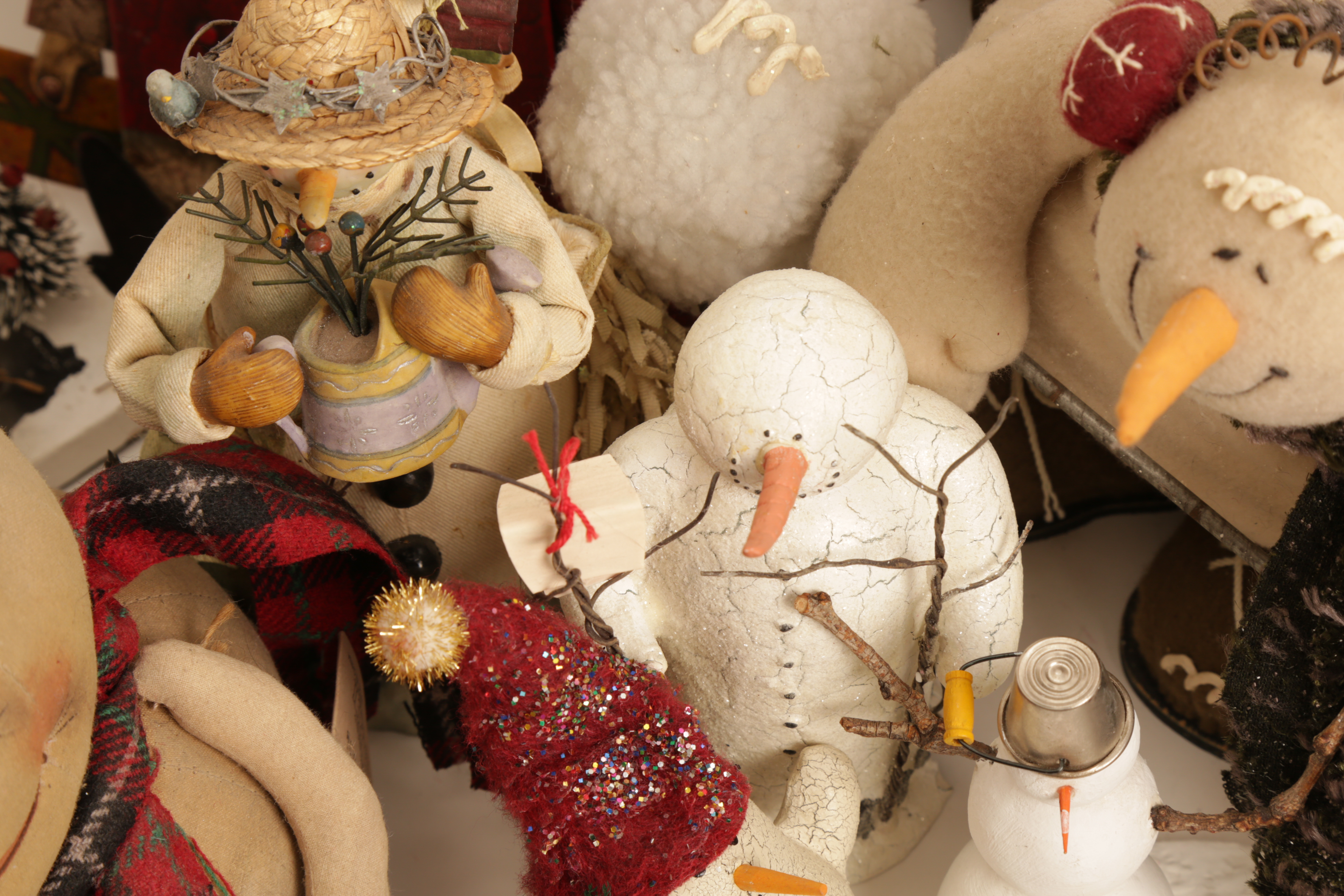 Assortment of Christmas Figurines