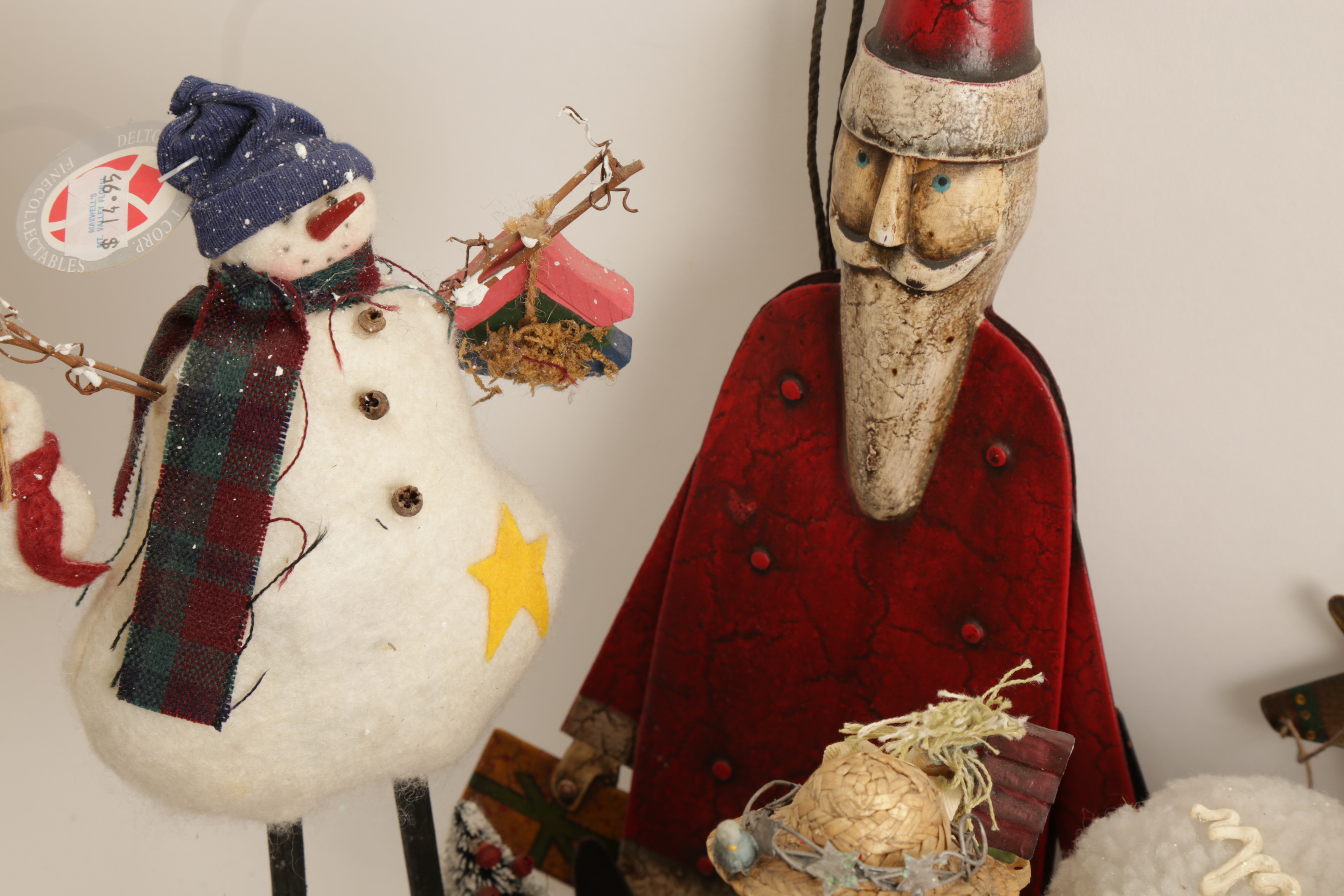 Assortment of Christmas Figurines