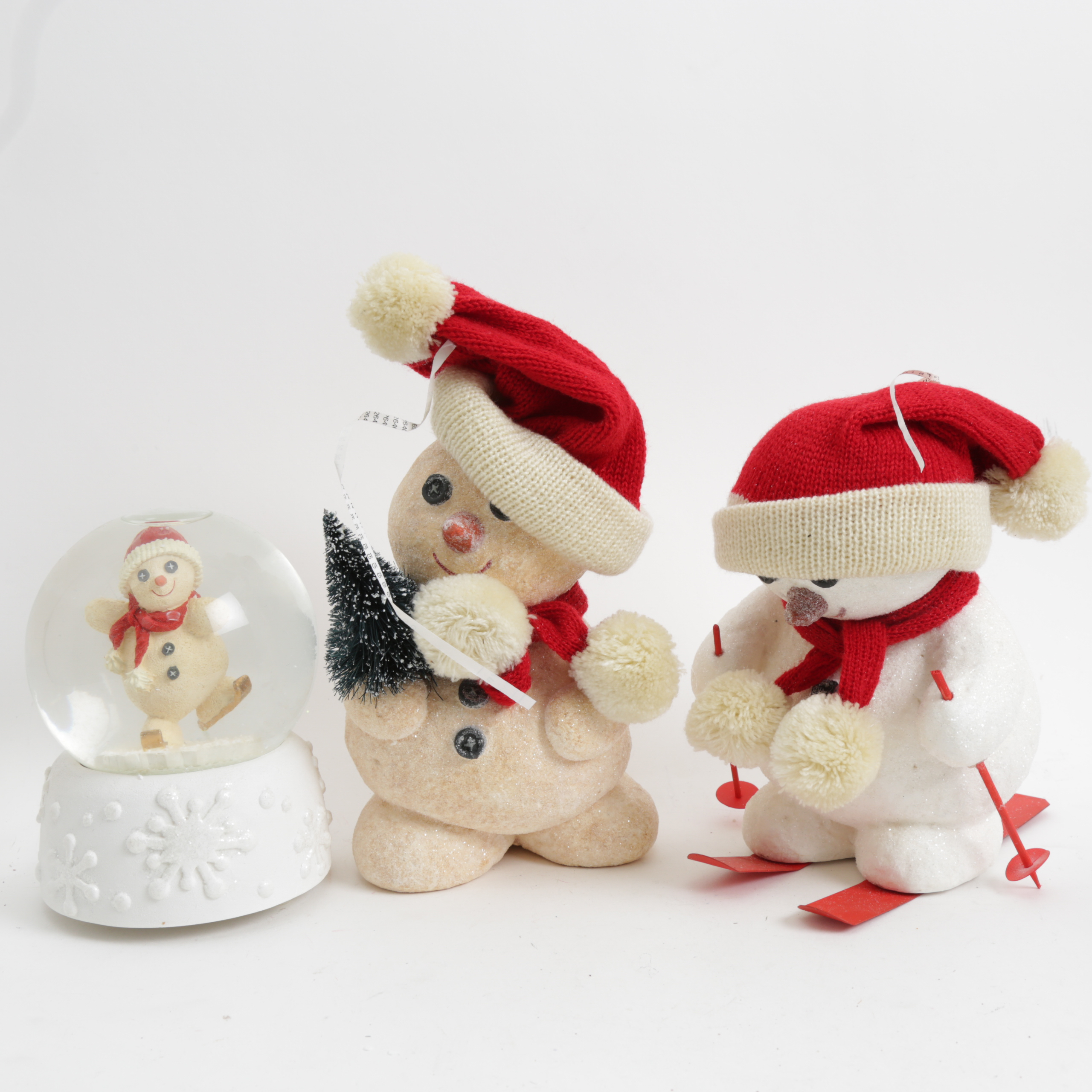 Department 56 "Billy Buttons" Figurines and Snow Globe