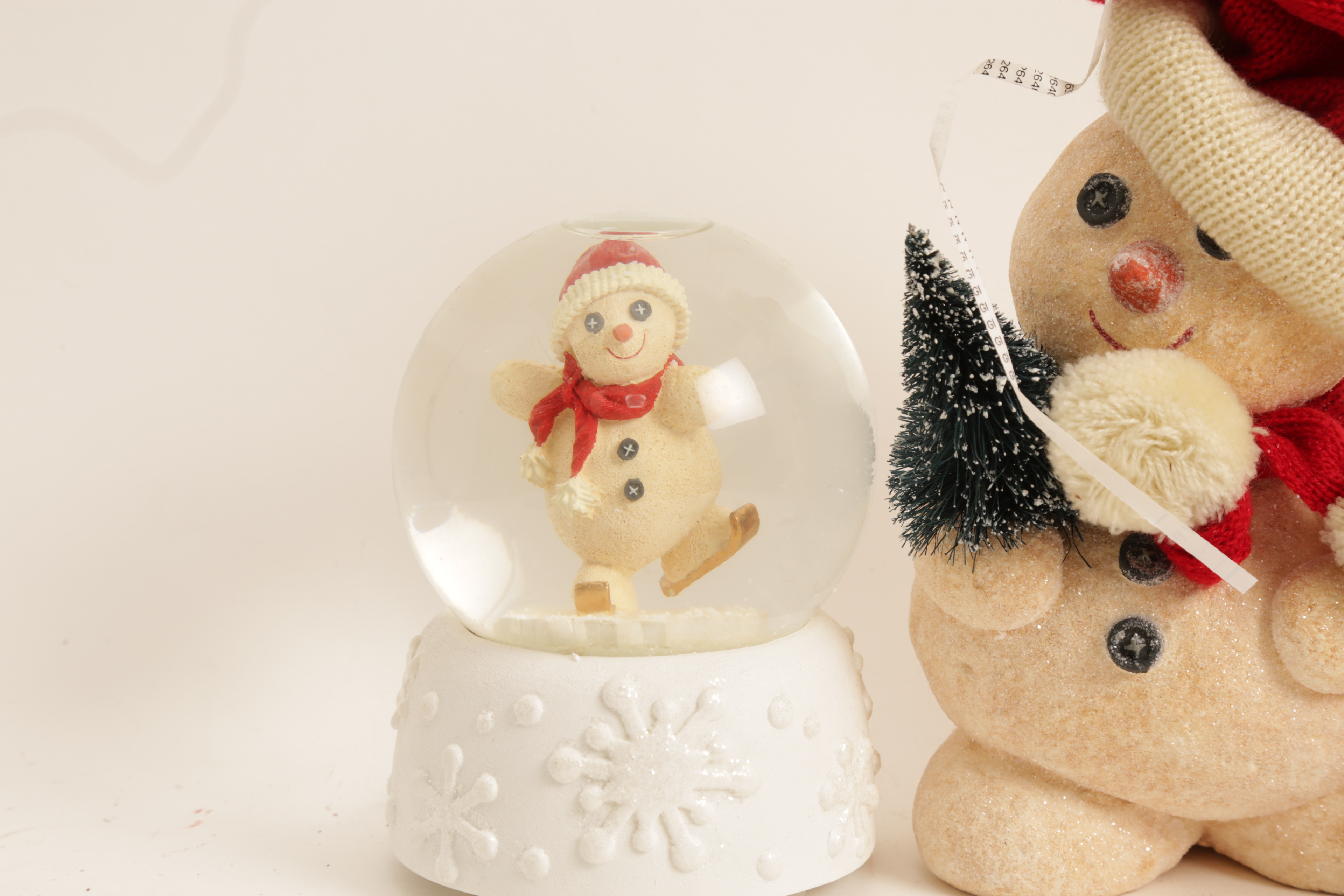 Department 56 "Billy Buttons" Figurines and Snow Globe