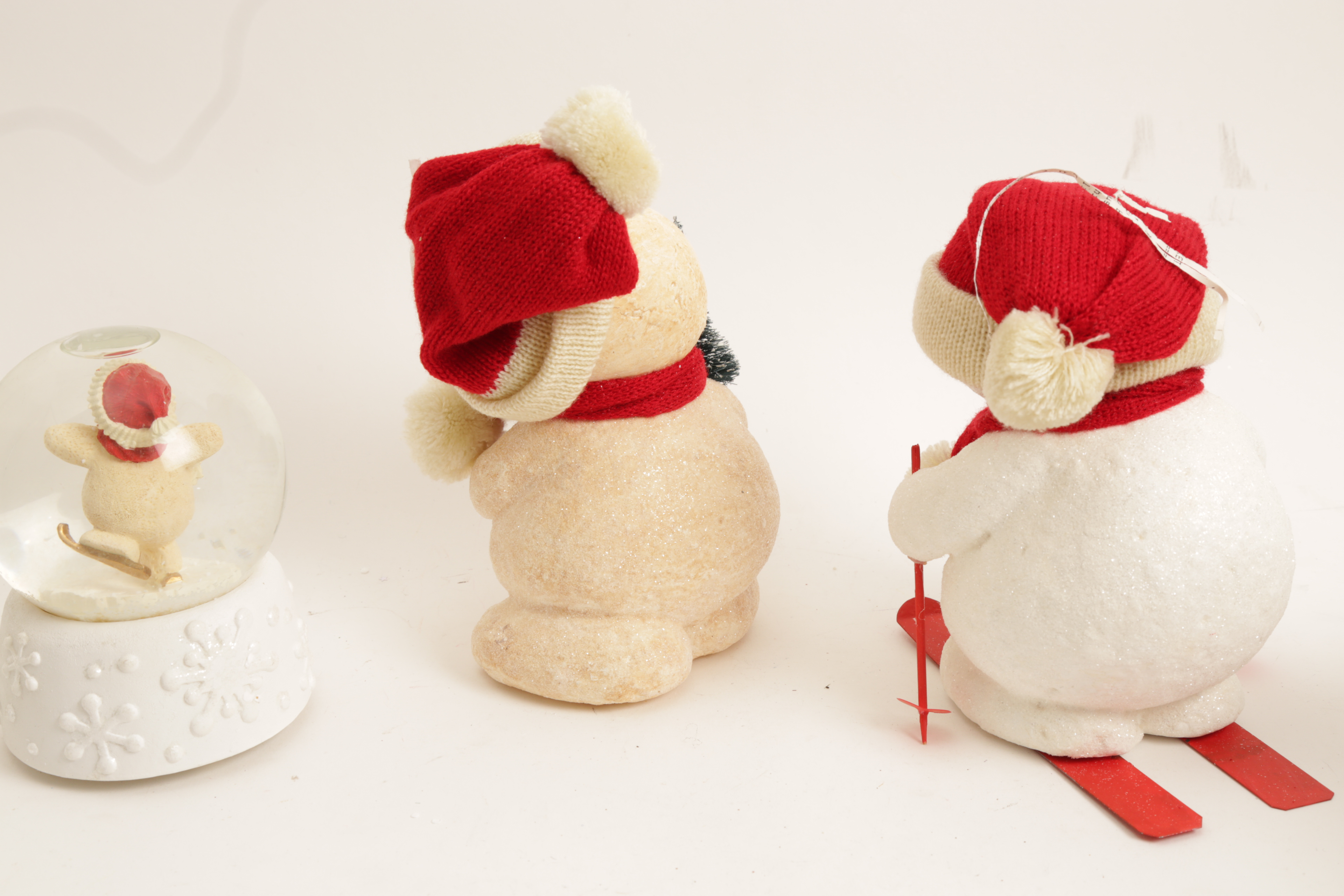 Department 56 "Billy Buttons" Figurines and Snow Globe