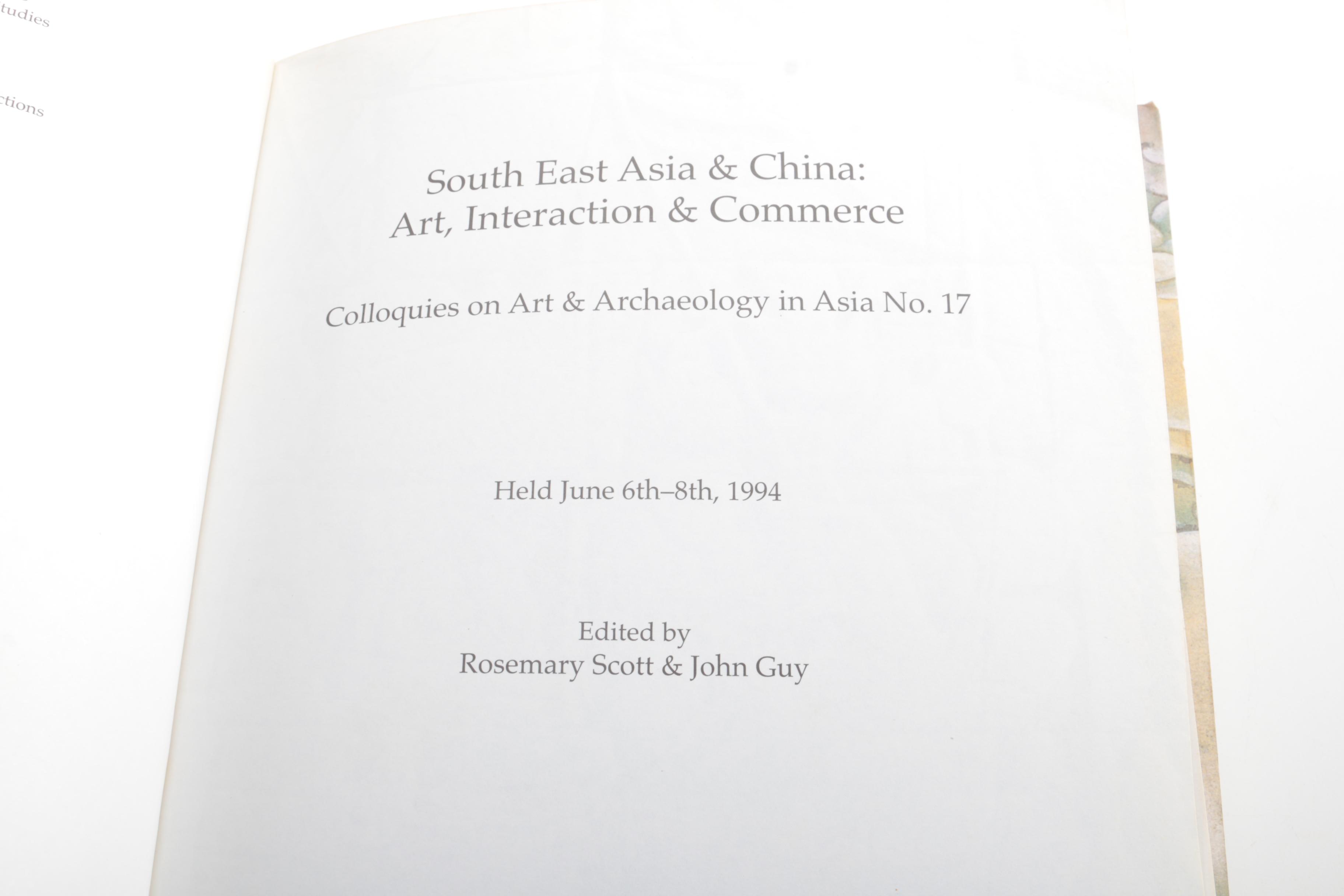 2000 First Edition "Taoism and the Art of China" by Stephen Little and Shawn Eichman