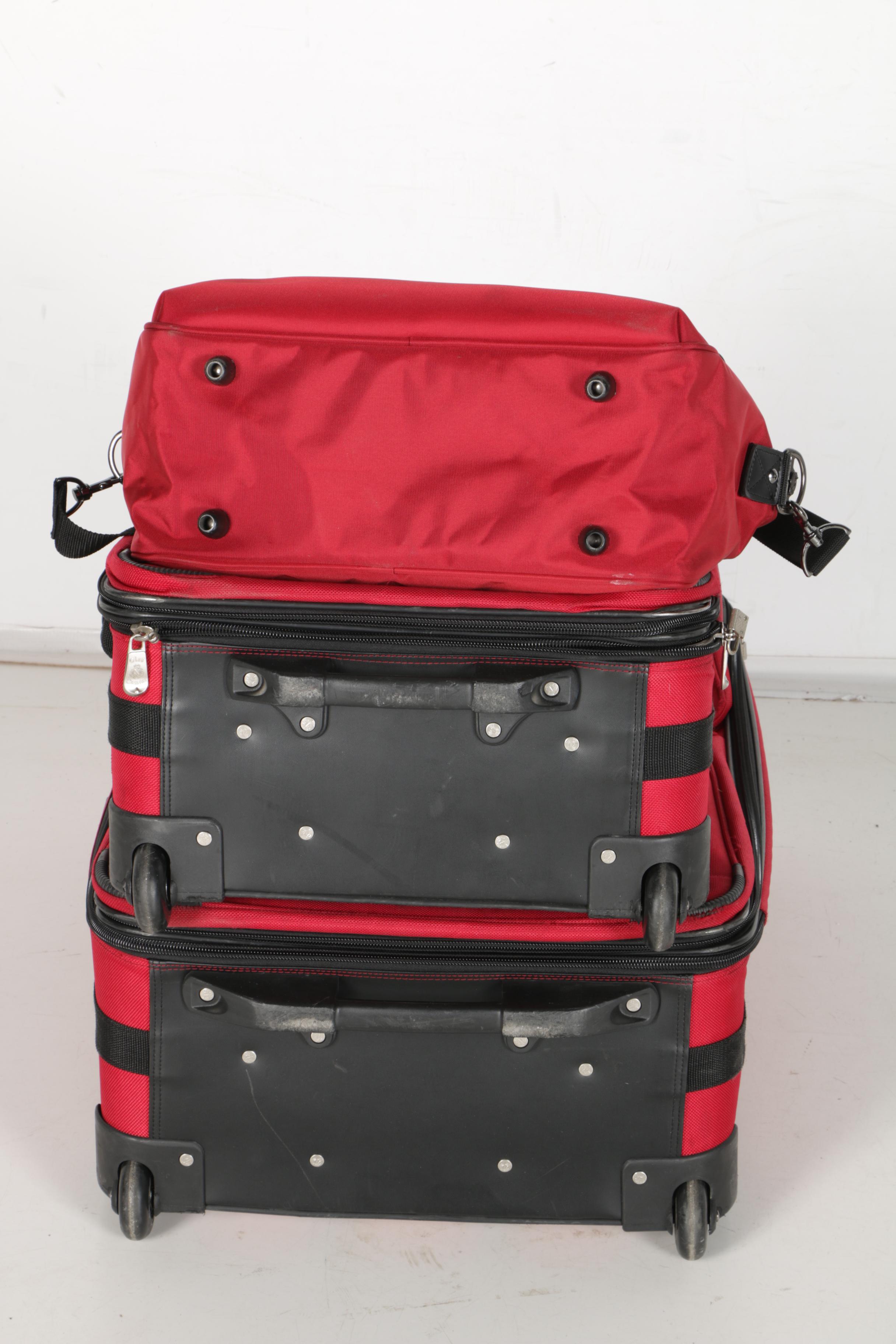 Three-Piece Luggage Set Including Oleg Cassini