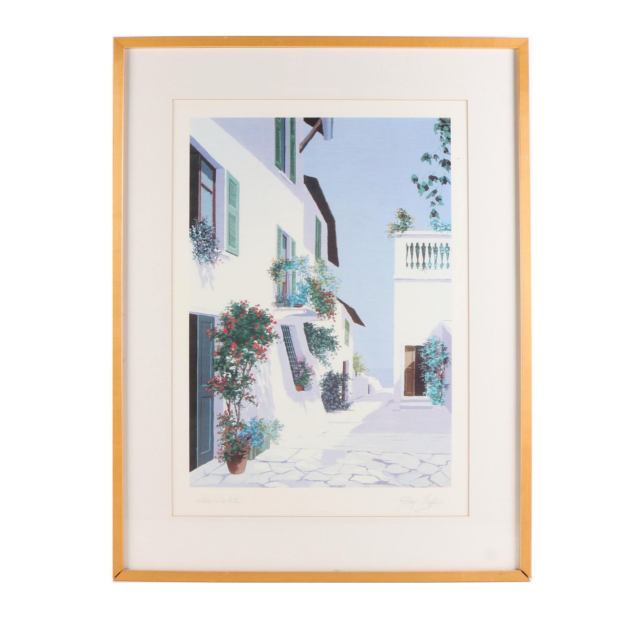 Offset Lithograph After Giorgio Zuppini "Colori d'Estete"