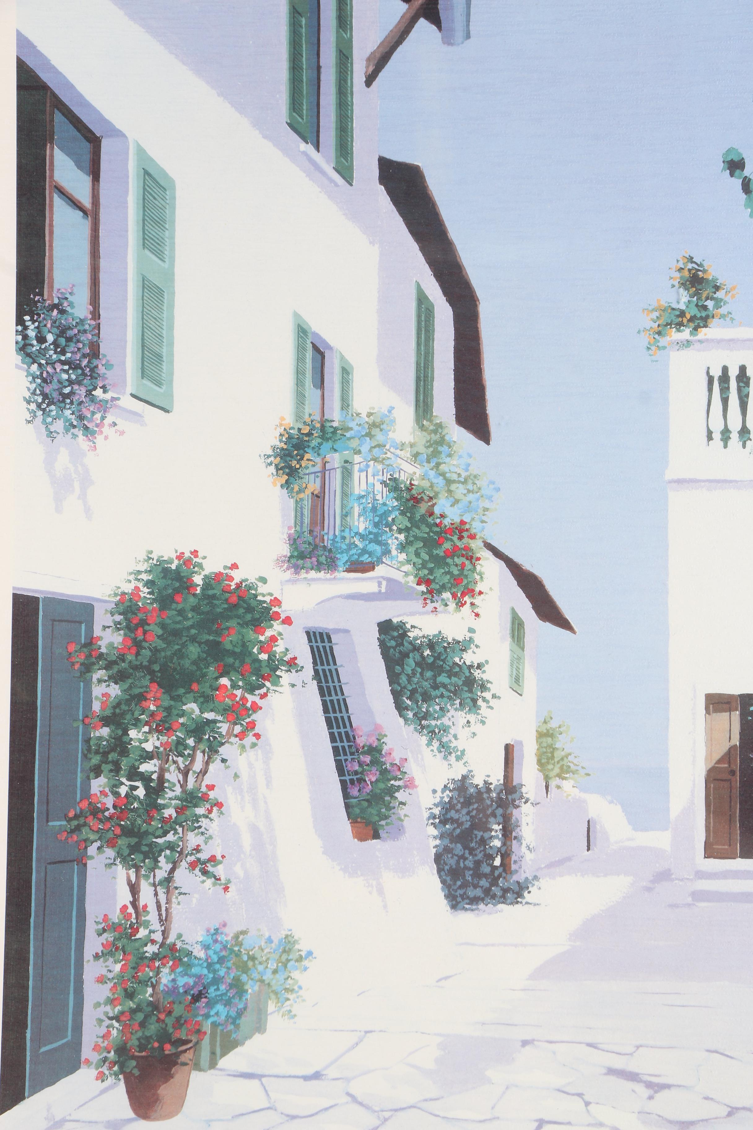 Offset Lithograph After Giorgio Zuppini "Colori d'Estete"