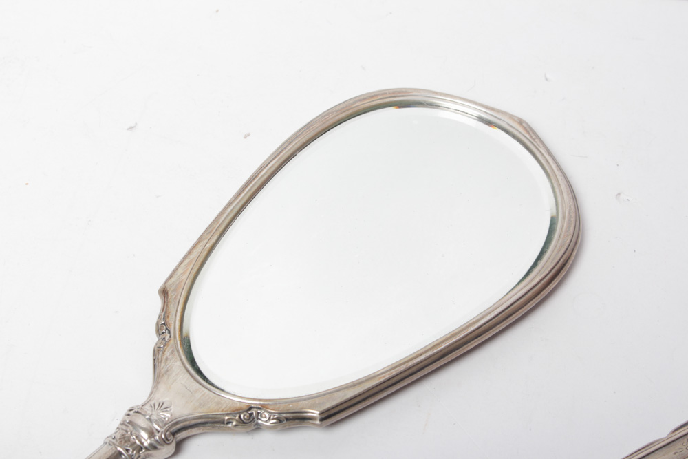 Antique Sterling Silver Vanity Dresser Set