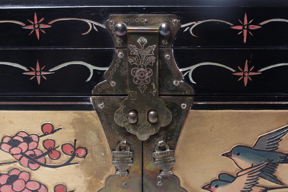 Lacquerware Jewelry Box