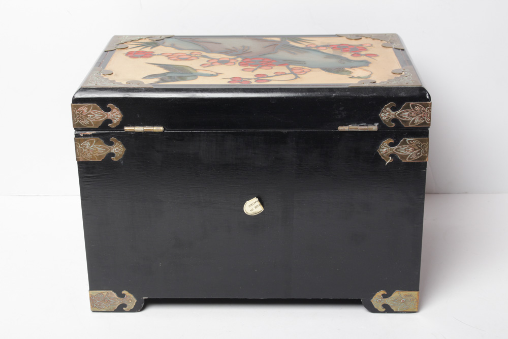 Lacquerware Jewelry Box
