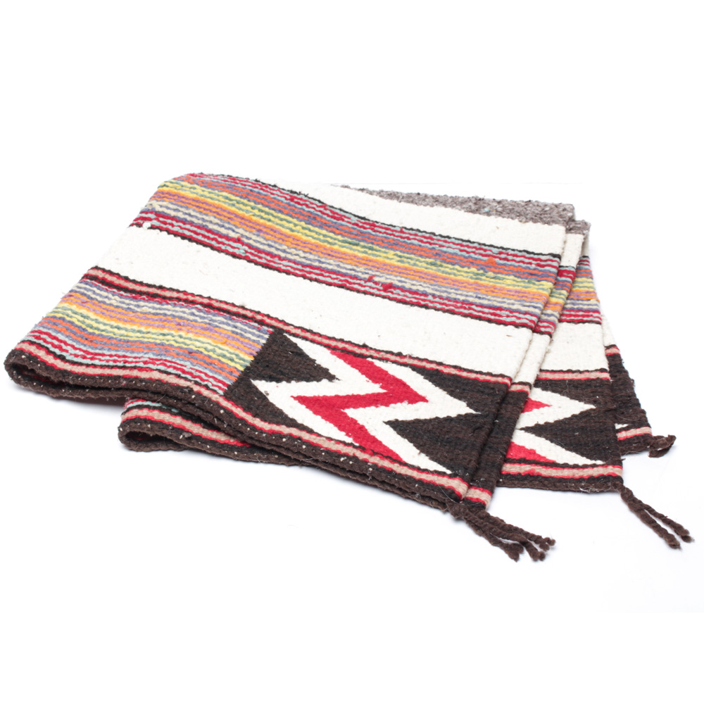 Vintage Handwoven Wool Rug