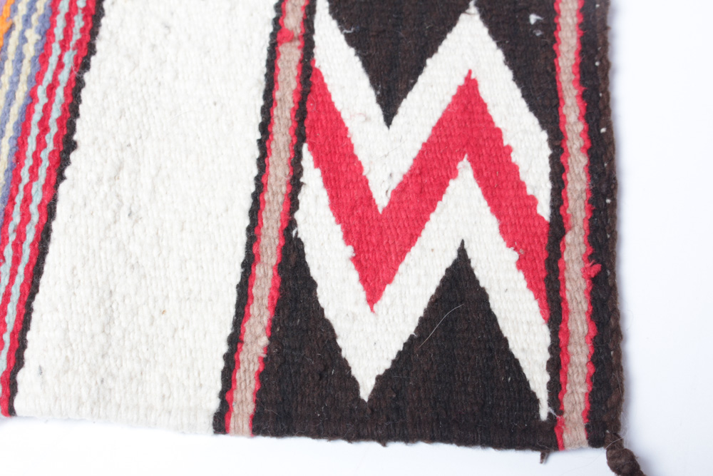 Vintage Handwoven Wool Rug