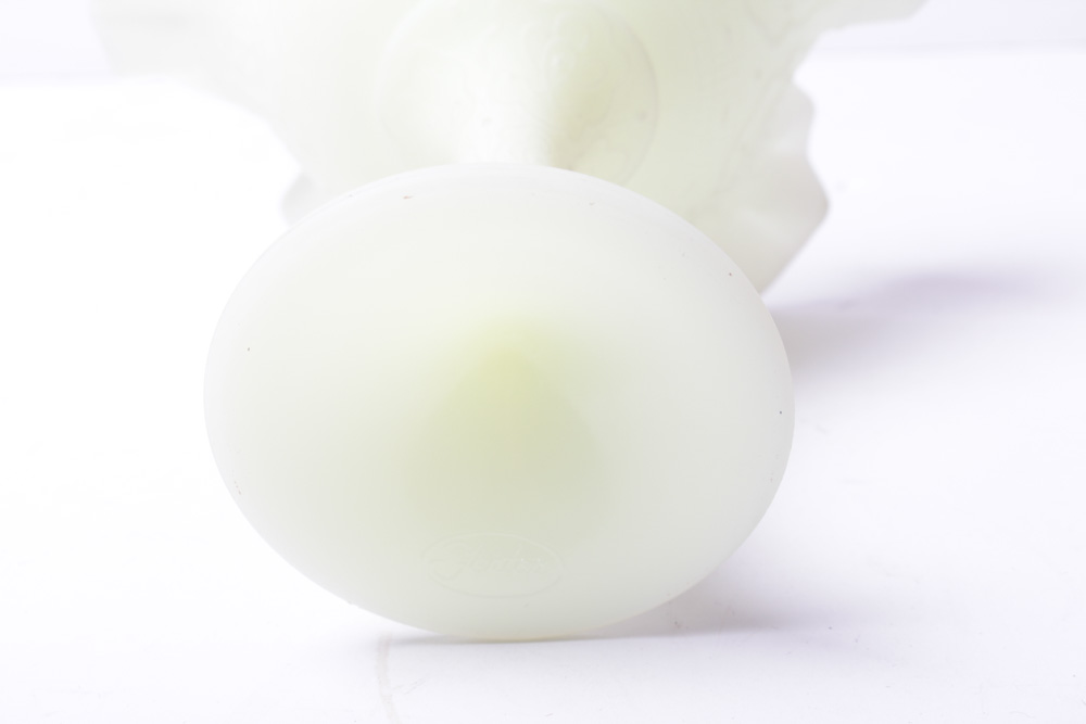 Fenton Vaseline Vase