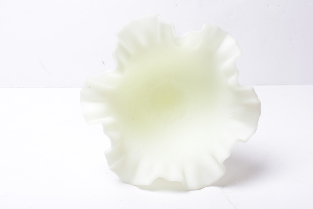 Fenton Vaseline Vase