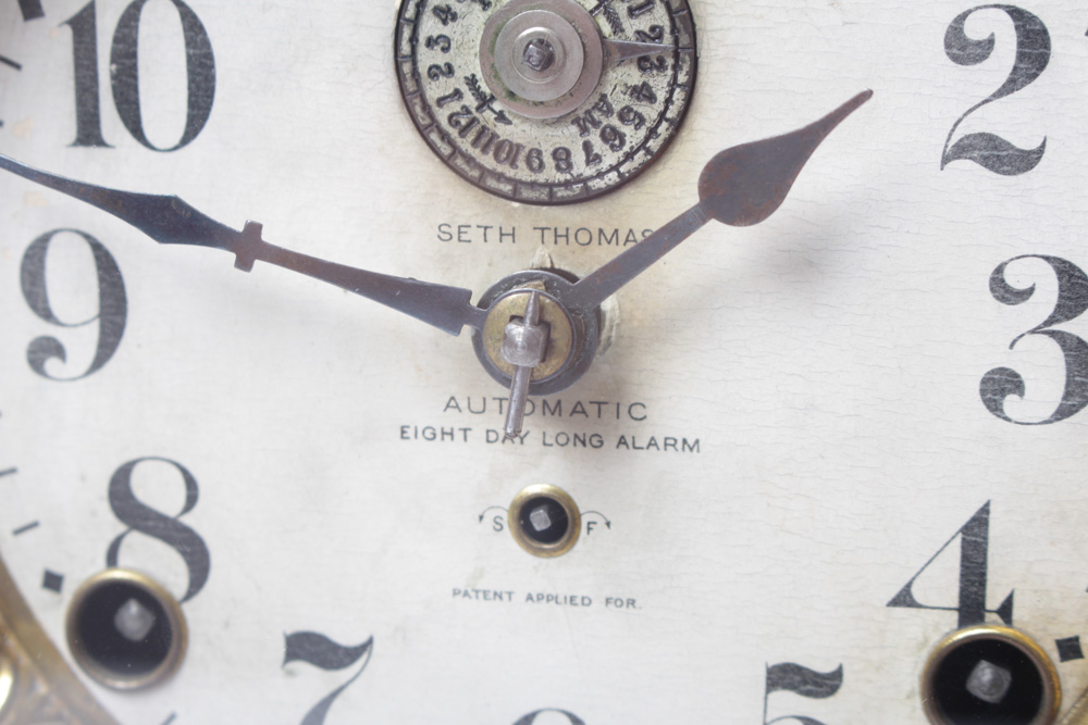 Antique Seth Thomas "Adamantine" Mantle Clock