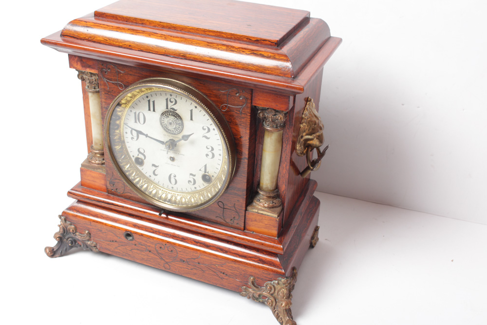 Antique Seth Thomas "Adamantine" Mantle Clock