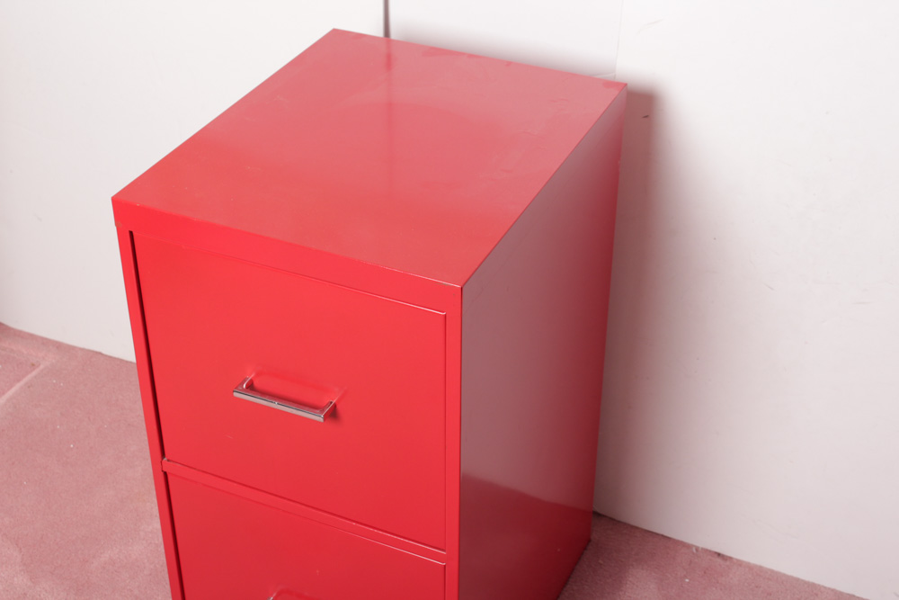 Vintage Metal Storage and Drafting Tools