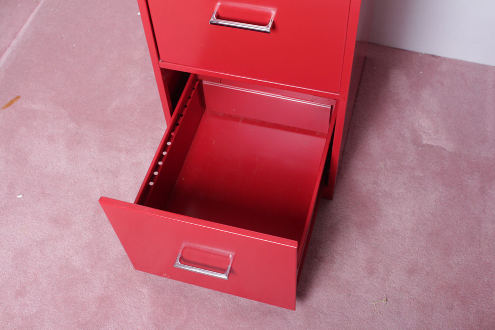 Vintage Metal Storage and Drafting Tools