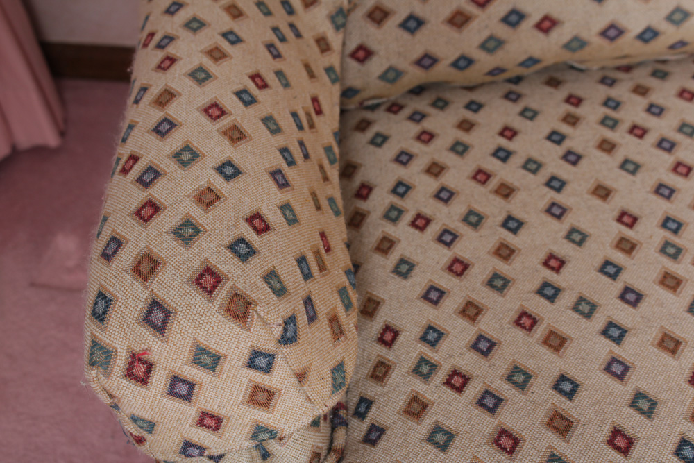 Henredon Vintage Armchair and Ottoman