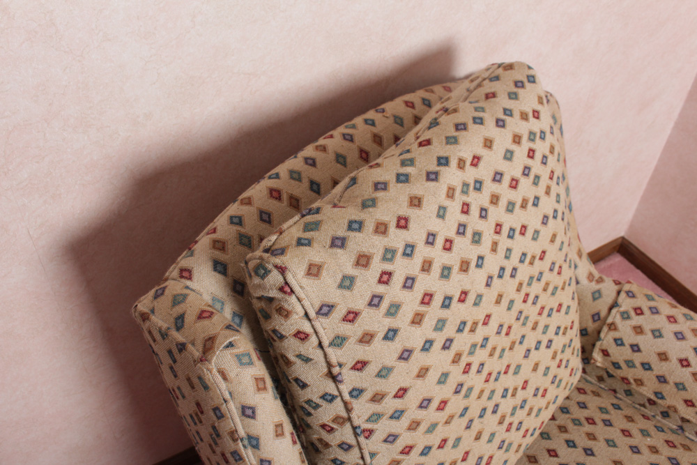 Henredon Vintage Armchair and Ottoman