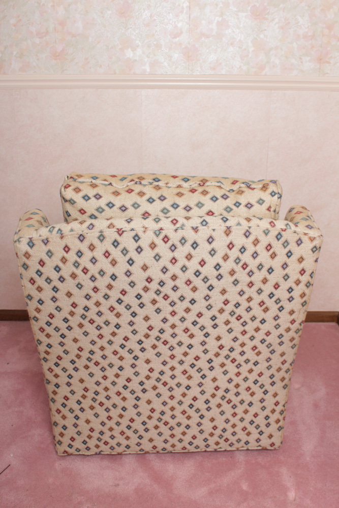 Henredon Vintage Armchair and Ottoman