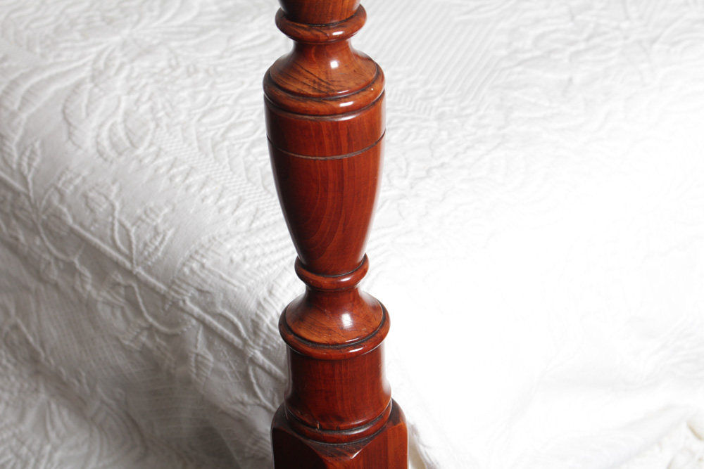 Full Sized Colonial Style Cherry Four Poster Bed