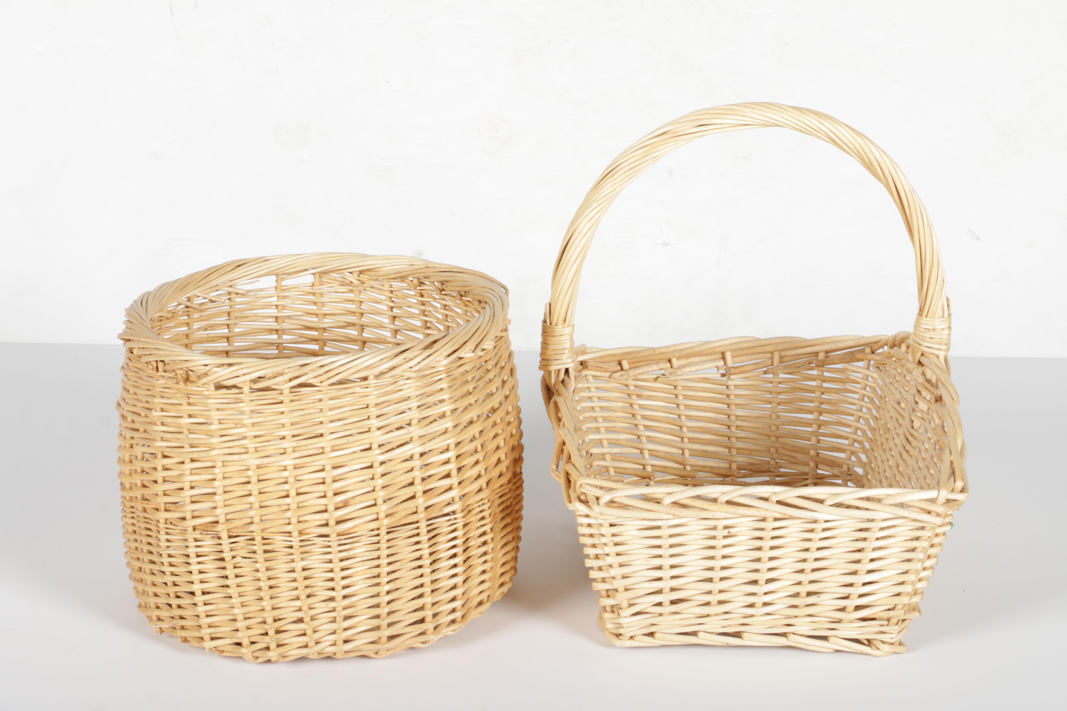 Assortment of Wicker Baskets