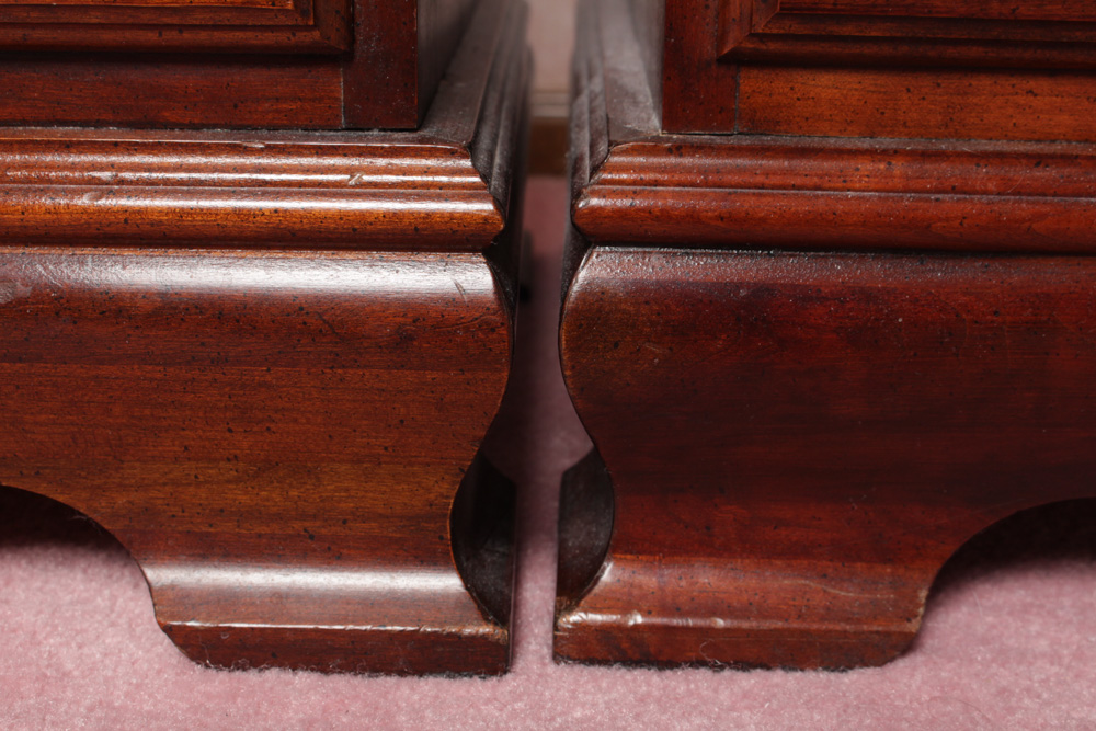 Hardwood Nightstand Pair