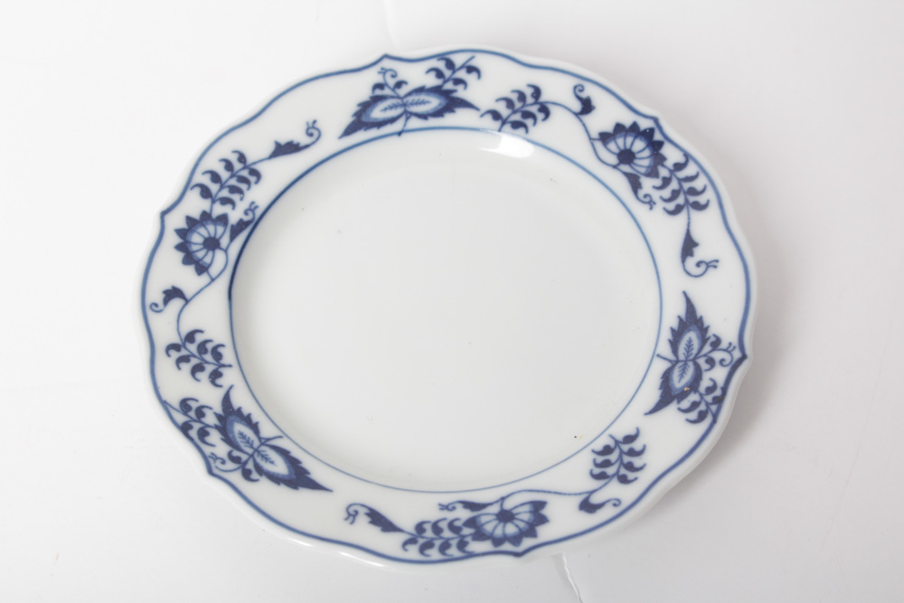 Blue Danube Honey Pot With Plate