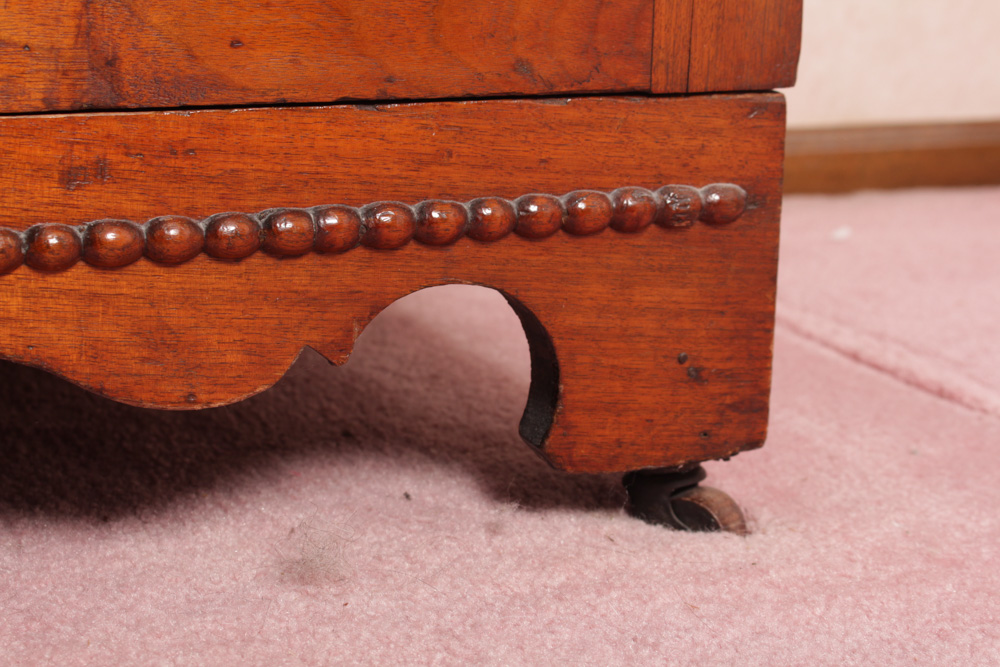 Antique Victorian Walnut Slant-Front Secretary