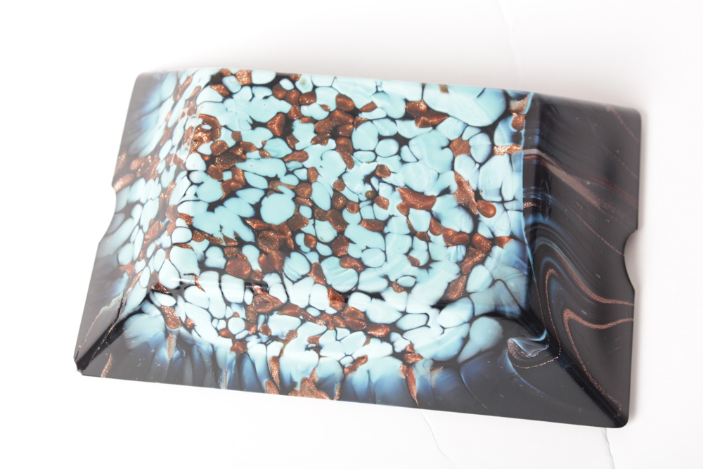 1960s Era Ash Receivers With Paperweight