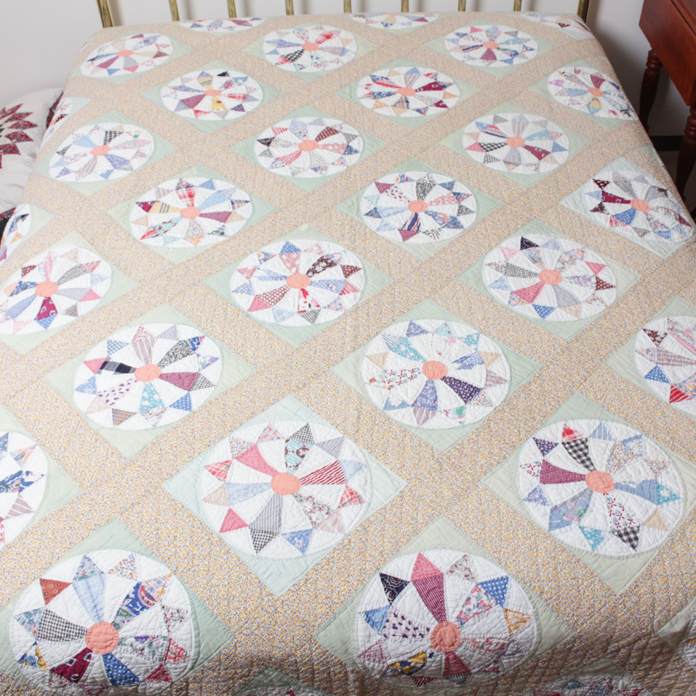 Hand Sewn Vintage Quilt
