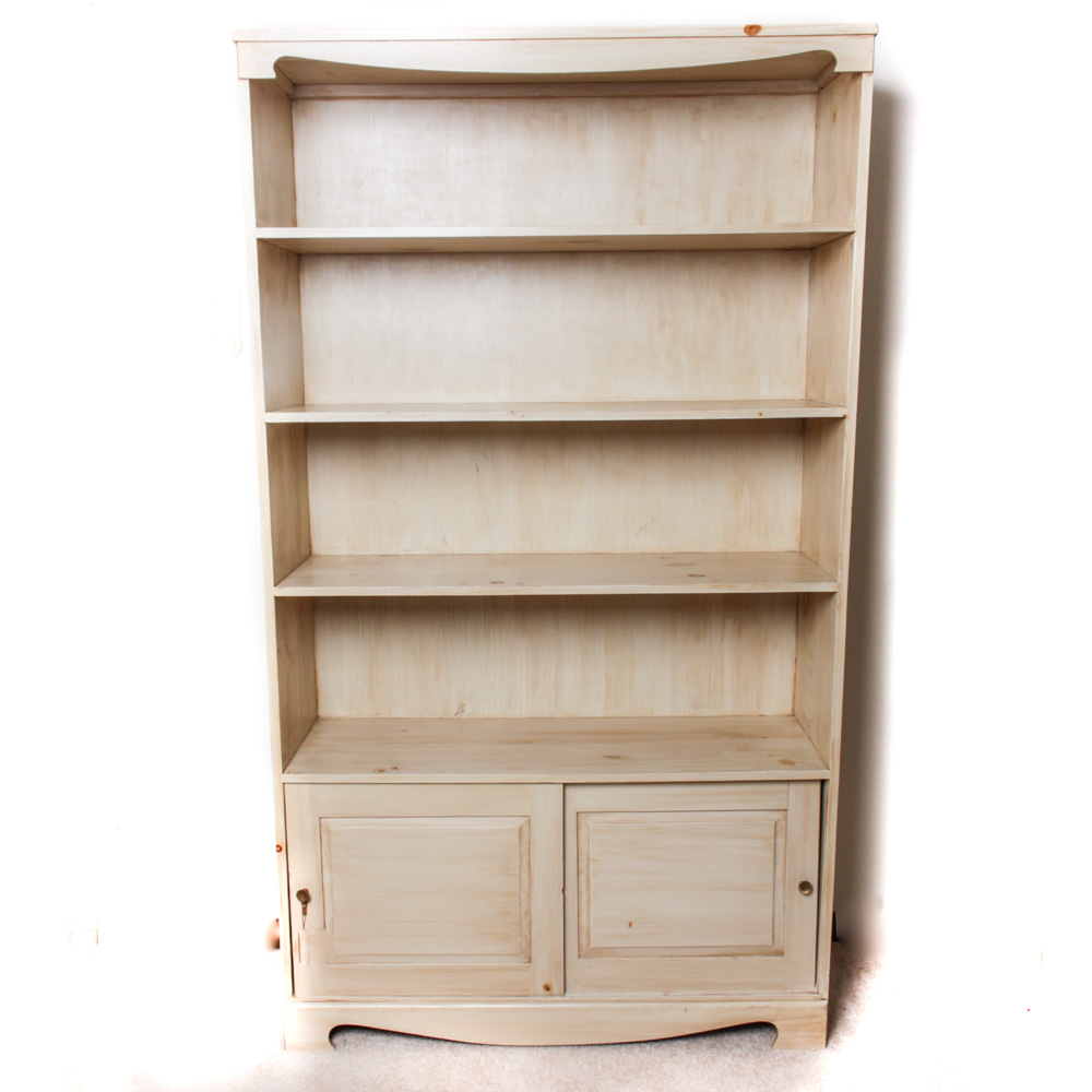 Pine Wood Bookcase