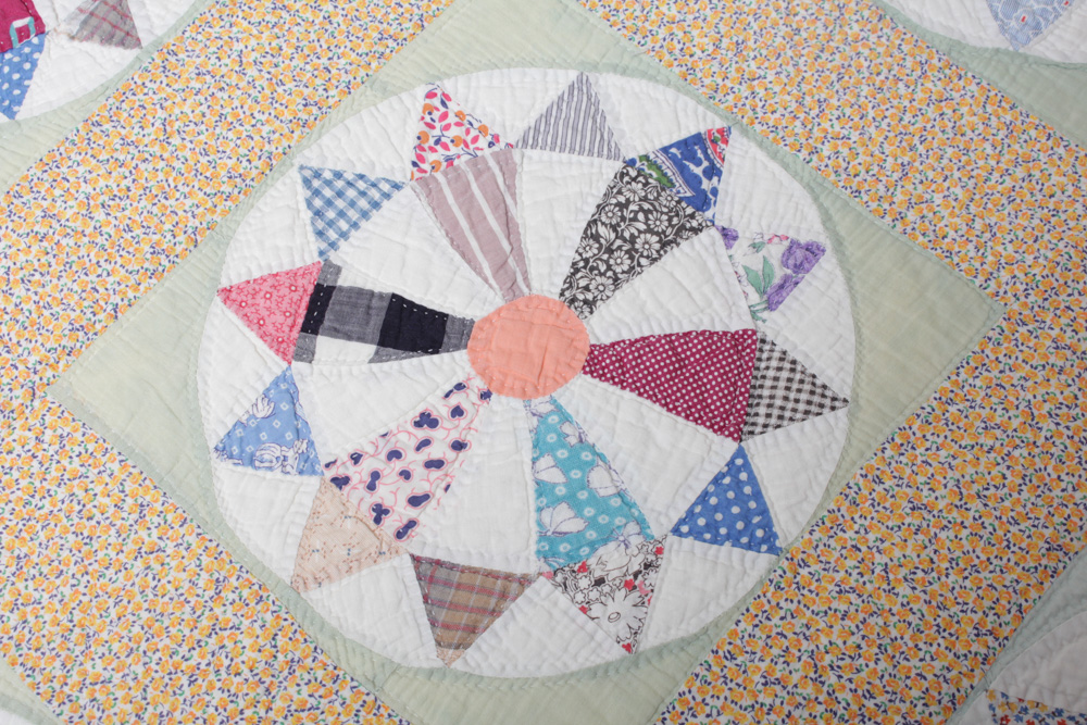 Hand Sewn Vintage Quilt