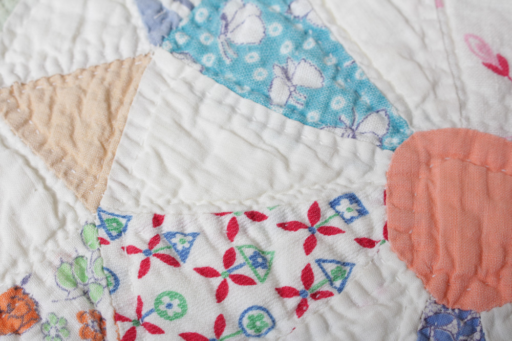 Hand Sewn Vintage Quilt