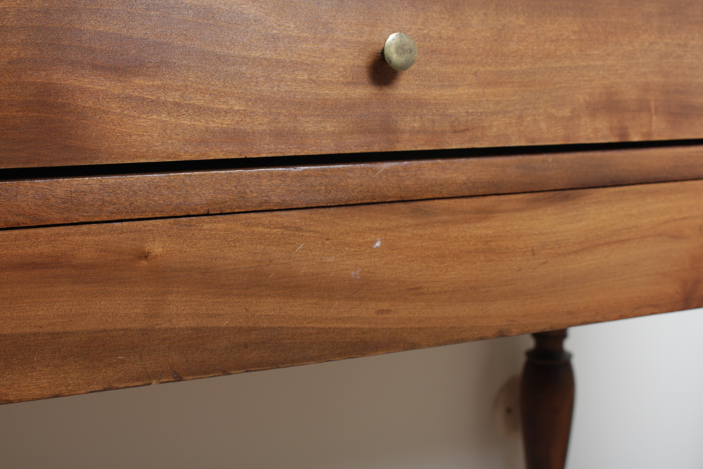 Spinet Style Writing Desk