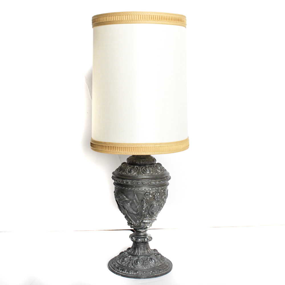 Vintage Hanging Lamp and Table Lamp
