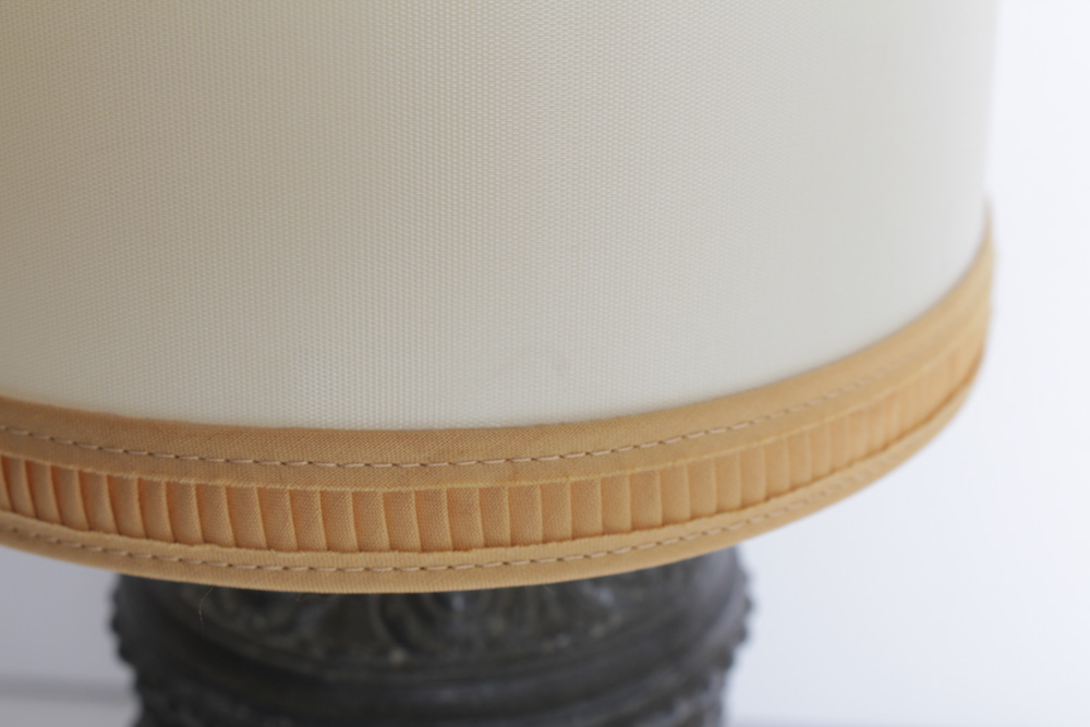 Vintage Hanging Lamp and Table Lamp