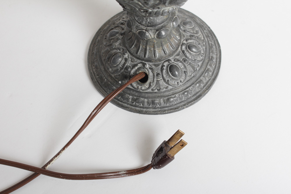 Vintage Hanging Lamp and Table Lamp