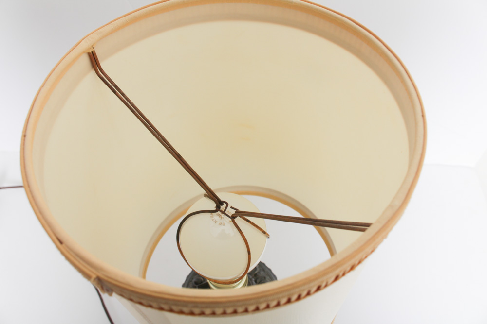 Vintage Hanging Lamp and Table Lamp