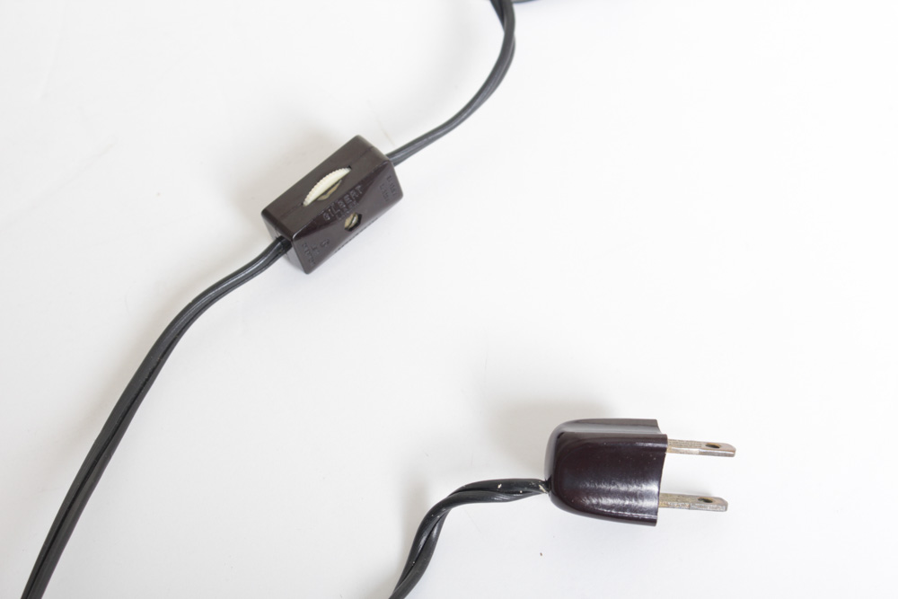 Vintage Hanging Lamp and Table Lamp