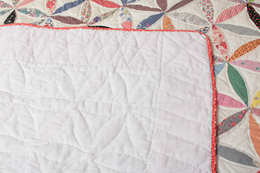 Vintage Handmade "Joseph's Coat" Quilt