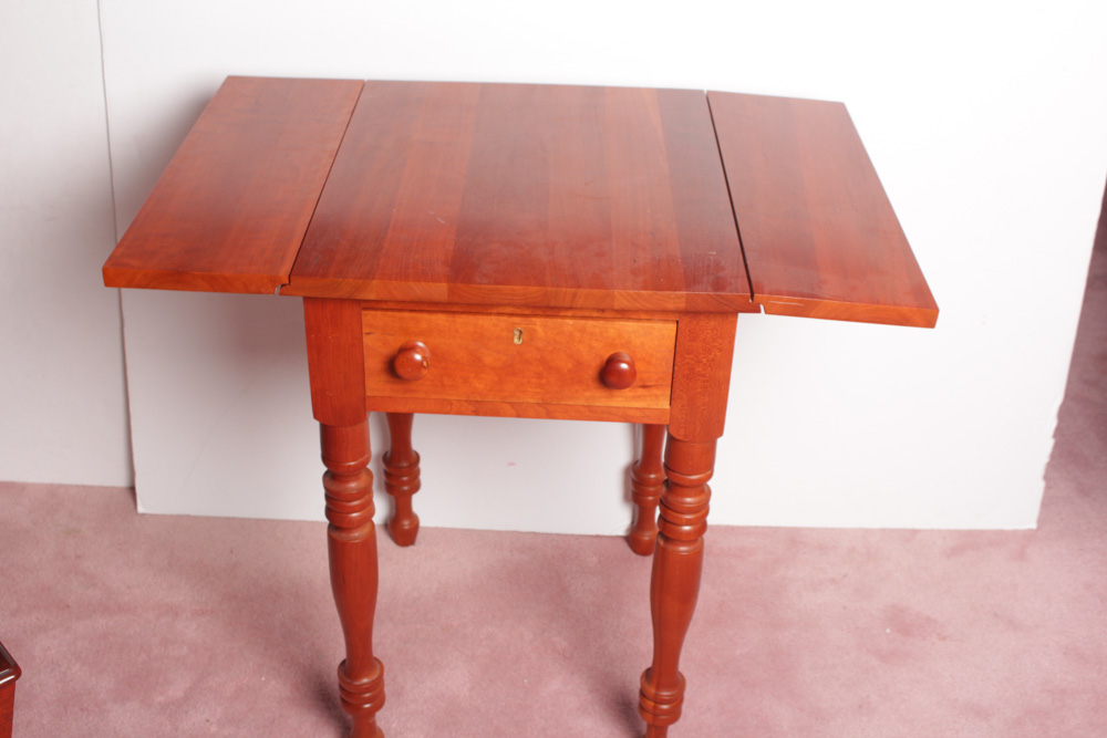 Vintage  Side Table, Storage Table, and Corner Shelf