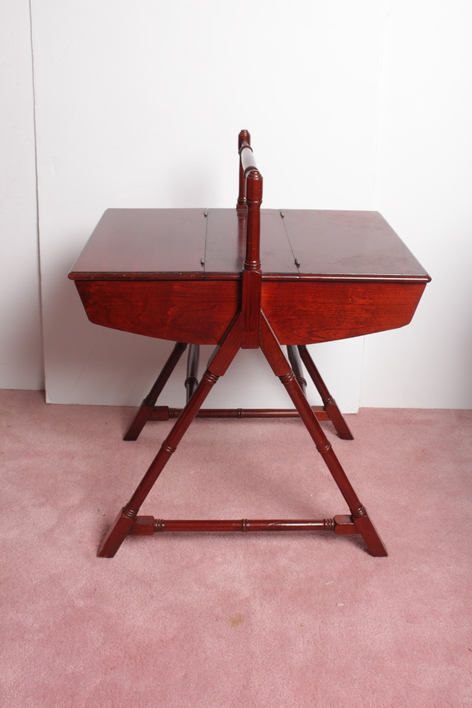 Vintage  Side Table, Storage Table, and Corner Shelf