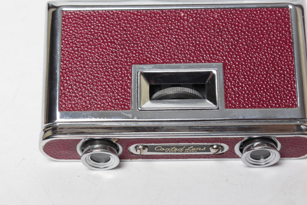 Decorative Glass With Magnifiers, Opera Glasses and Buttons